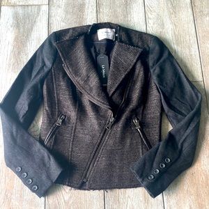 NWT La Maison Tweed Moto Jacket: perfecto 6008